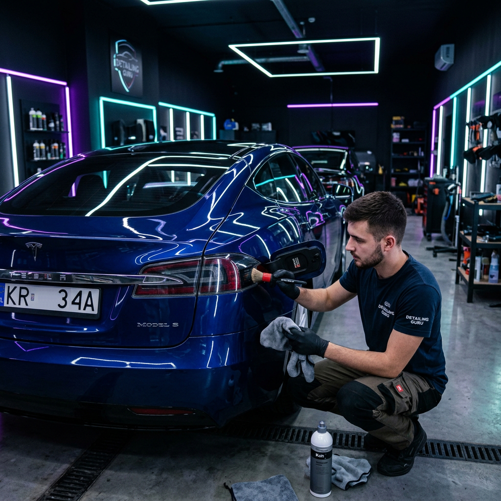 Detailing aut elektrycznych