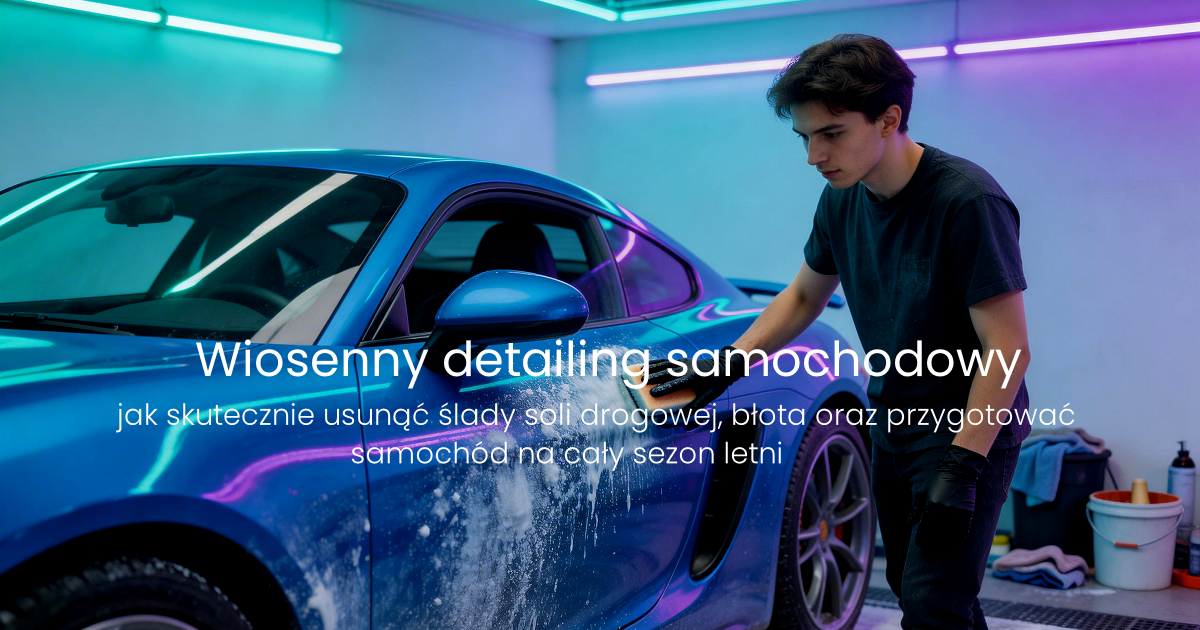  Wiosenny detailing samochodowy po zimie