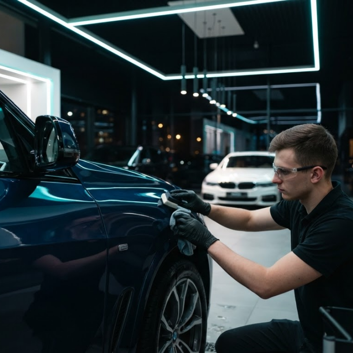 Nowe auto z salonu – detailing